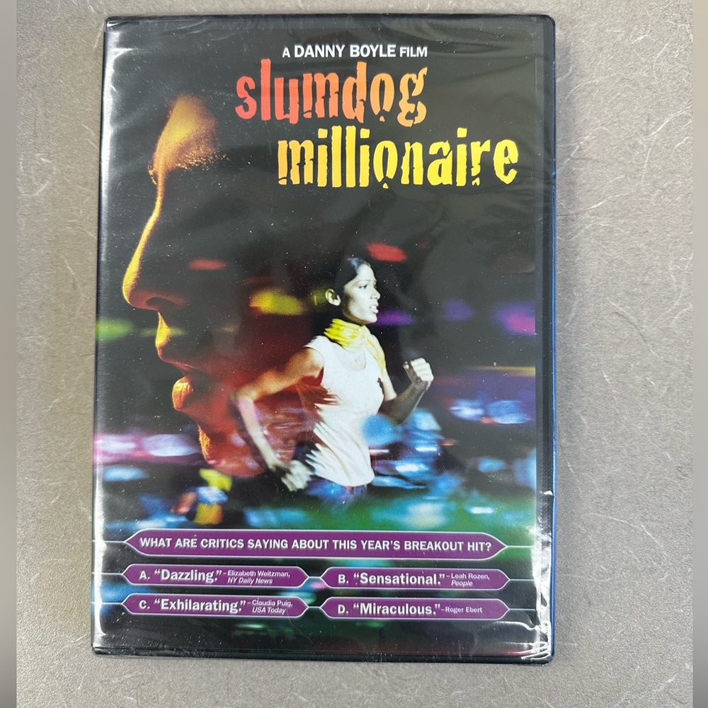 Slumdog Millionaire DVD. Never Opened